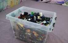 Большая коробка Лего деталей