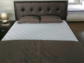 Кровать Perrino Ника с подъёмным механизмом новая(без матраса),  Цена за размер спального места 160/200, Может быть изготовлена в разных материалах и размерах,  в Чебоксарах