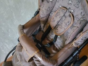 Продается детская коляска Индиго 2 в 1,  В отличном состоянии,  После одного ребенка, выглядит как новая,  В комплекте москитная сетка, дождевик, сумочка,  Люлька в Чебоксарах