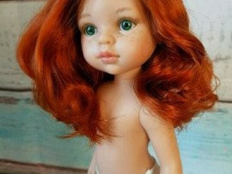 Новая испанская куколка Кристи производителя Паола Рейна, 33см, пахнет ванилью, лучший подарок для девочки, можно купать, расчесывать, делать прически, Состояние: в Чебоксарах