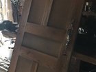 Дверь деревянная с замком бу
