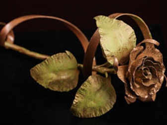 Увидеть фотографию  Кованная роза, железный цветок 32850702 в Ярославле