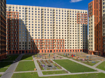 Продаётся 2-комн,  квартира площадью 54,8 кв, м на 13 этаже 17 этажного дома (Корпус 3Б, Секция 3) проекта ПИК «Волга парк»,  Светлый просторный подъезд на уровне в Ярославле