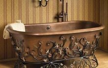Подставки для ванной и раковины кованые