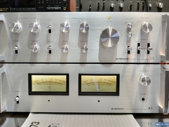Новое изображение Аудиотехника 2х блочный усилитель Pioneer M-73/Pioneer C-73 37631256 в Москве