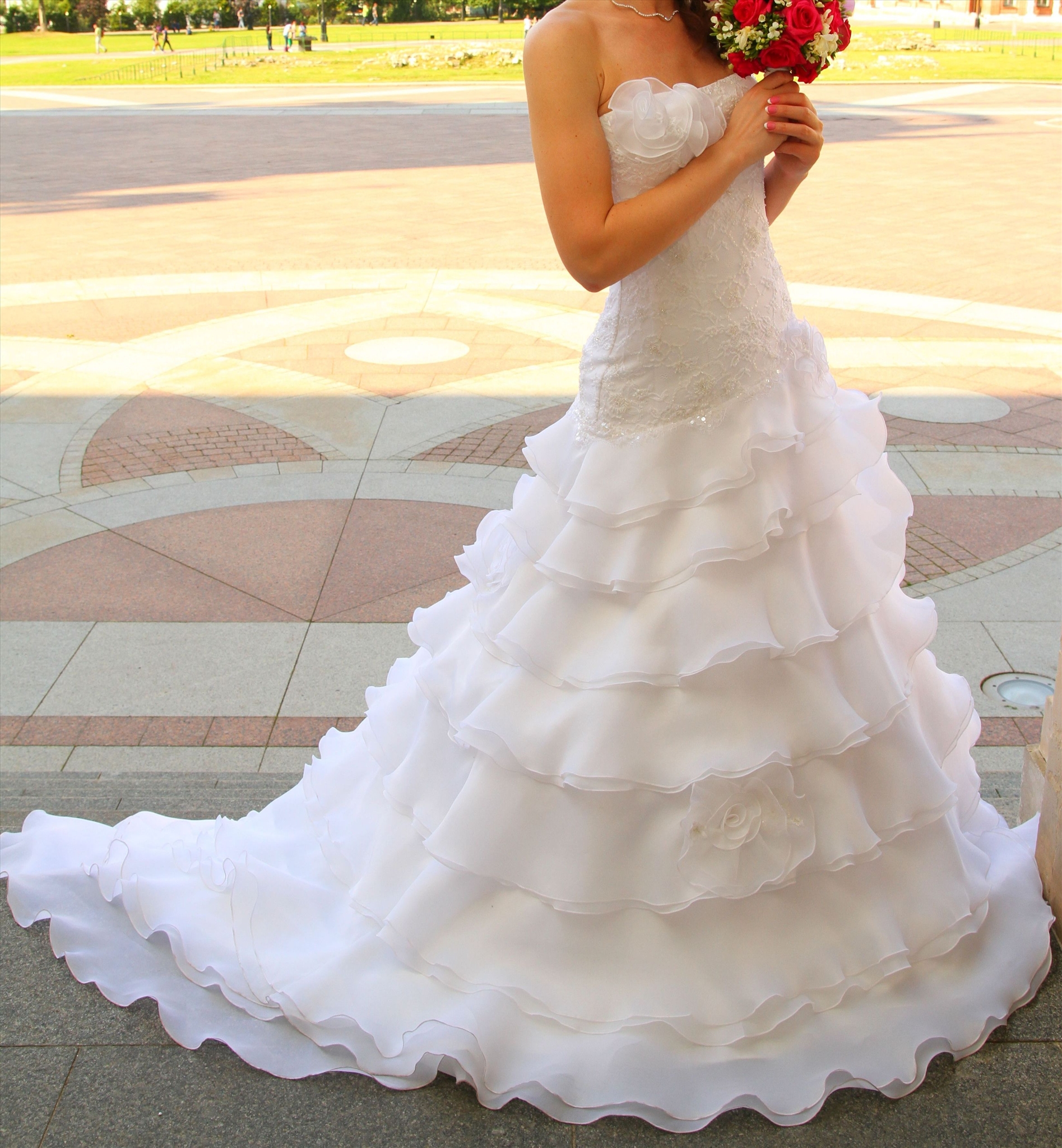 Свадебное платье на рост 160