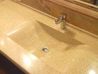Свежее фото  Столешницы с раковинами из искусственного камня для ванной комнаты 34653417 в Краснодаре