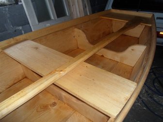 Свежее фото  Лодка деревянная (новая) 32436812 в Первоуральске