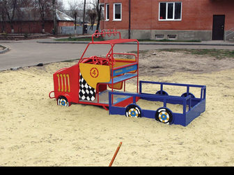 Увидеть фотографию Детские игрушки малые архитектурные формы, парковая мебель, детские площадки, спортивные площадки 32645313 в Москве