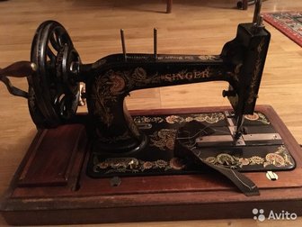 !?СРОЧНО!?Продаю швейную машинку Singer 1906 года,  Машинка в идеальном, полностью рабочем состоянии,  Singer – это качество проверенное временем, !?Без торга!? в Москве