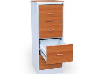 Новое изображение Офисная мебель Индивидуальный картотечный шкаф ШК-4 (фасад ЛДСП) 73121715 в Москве