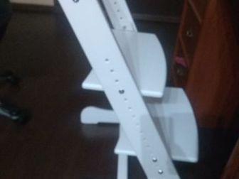 Оригинал,  Новый растущий стульчик Конёк горбунек в упаковке белого цвета,  Для детей от 2 лет и до 18 лет,  Стул рассчитан на вес до100 кг, ,  Упаковка картонная в Москве