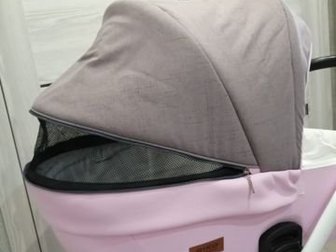 Коляска в отличном состоянии, после 1 ребёнка, Коляска  Aicon оборудована надувными  колёсами,  Коляска облегчённая, вес 14,5 кг,  Уютная люлька, есть отворот на в Мурманске