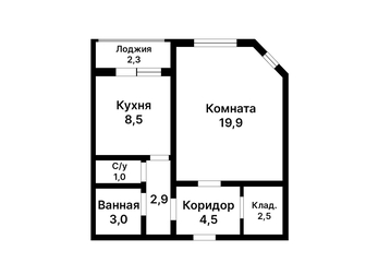 Артикул - 29573477
Ипотека 6,5%! 
Бесплатный переезд от компании ПИК-Брокер,  Юридическая чистота,  
 

Продаётся 1-комнатная квартира в Московской области, Одинцово, в Одинцово