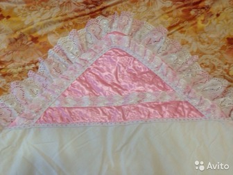одеяло атласное на синтепоне теплое размер 115*115,Состояние: Б/у в Омске