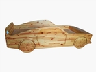 Уникальное foto Мебель для детей Кровать-Машина из массива дерева 67661928 в Перми