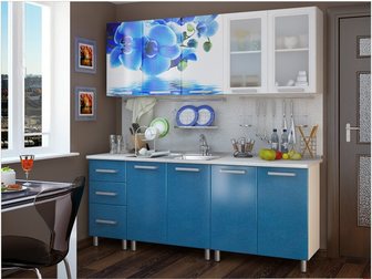 Скачать foto Кухонная мебель Кухни 2м, (5 цветов) - новые, доставка 32691466 в Подольске