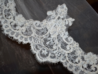 Просмотреть изображение Свадебные платья Новое свадебное платье, фата, болеро, юбка с кольцами 39433829 в Энгельсе